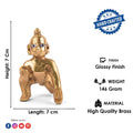 Brass Laddu Gopal Idol (Size 1) Puja Store Online Pooja Items Online Puja Samagri Pooja Store near me www.satvikstore.in