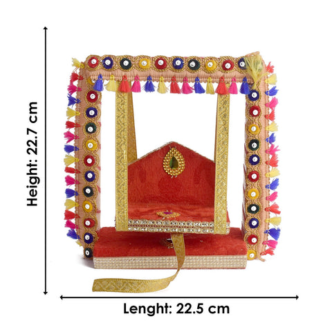 Vibrant Multicolor Laddu Gopal Jhula