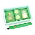 Earth Pine Forest Fragrance Gift Set | 1 Mini Reed Diffuser 45 ml, 1 Jar Candle 80 g & 2 Glass Votives - thumbnail 2