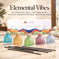 Elements Mini Reed Diffuser Set | 5 x 45 ml, 20 N Fibre Reed Sticks - thumbnail 3