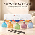Elements Mini Reed Diffuser Set | 5 x 45 ml, 20 N Fibre Reed Sticks - thumbnail 1