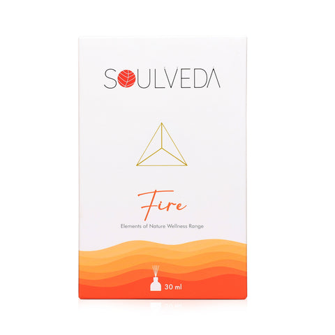 Sandalwood Aroma Reed Diffuser – Fire Edition | 30 ml, 5 N Reed Sticks