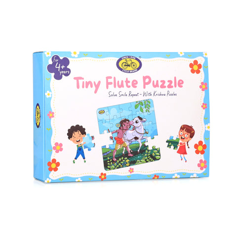 Kids Jigsaw Puzzle - Krishna with Cow | Fun, Focus & Devotion | Tiny Flute Puzzle