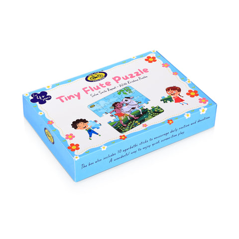 Kids Jigsaw Puzzle - Krishna with Cow | Fun, Focus & Devotion | Tiny Flute Puzzle