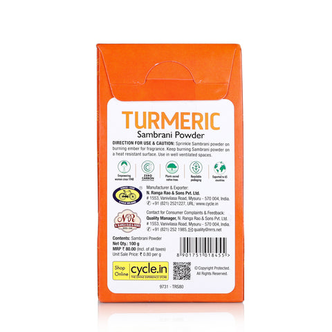 Turmeric Sambrani Powder