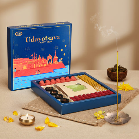 Udyotsava Gift Box - Colorful Incense Set
