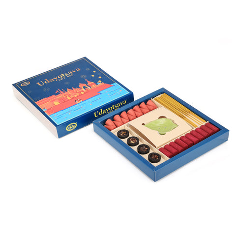 Udyotsava Gift Box - Colorful Incense Set