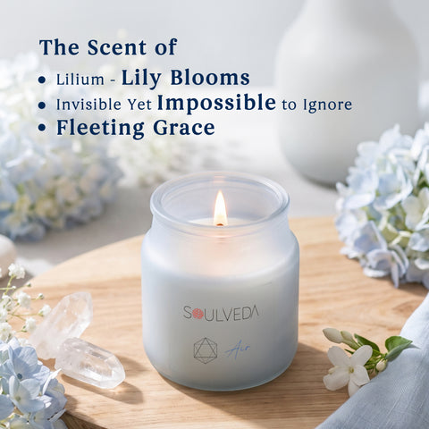 Air - Lilium Scented Jar Candle | 80g