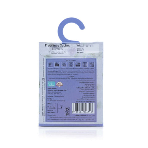 IRIS Blue Berry Fragrance Sachet - Pack of 2