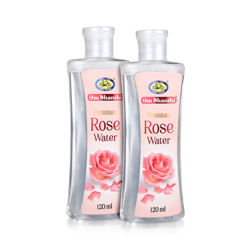 Rose Water for Puja - Pack of 2 (120ml each)
