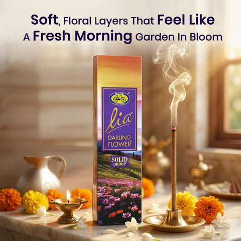 Darling Flower Bambooless Solid Dhoop