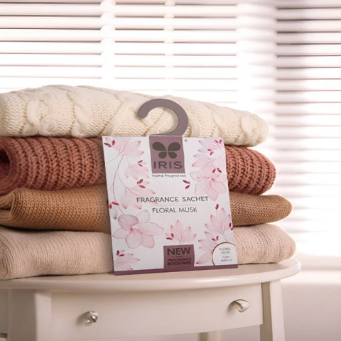 IRIS Floral Musk Fragrance Sachet - Pack of 2