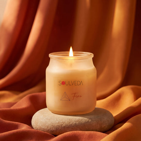 Fire – Sandalwood Scented Yankee Jar Candle | 80g