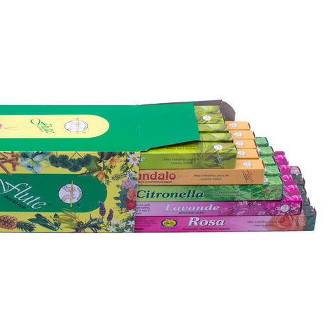 Flute Assorted Incense - 25 Packs Combo