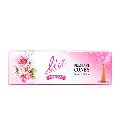 Lia Fragrant Cones - Prime Rose (Charcoal-free & Bambooless)