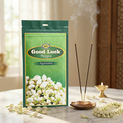 Good Luck Mogra – Floral Incense Sticks for Daily Calm