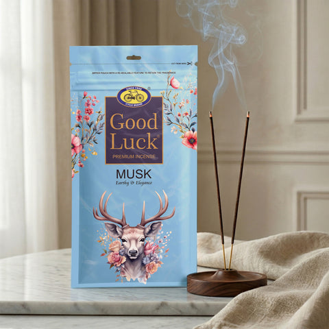 Good Luck Musk – Warm & Earthy Premium Incense Sticks