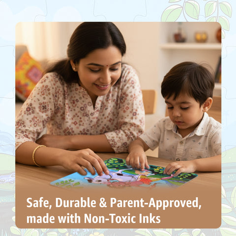 Kids Jigsaw Puzzle - Krishna with Cow | Fun, Focus & Devotion | Tiny Flute Puzzle