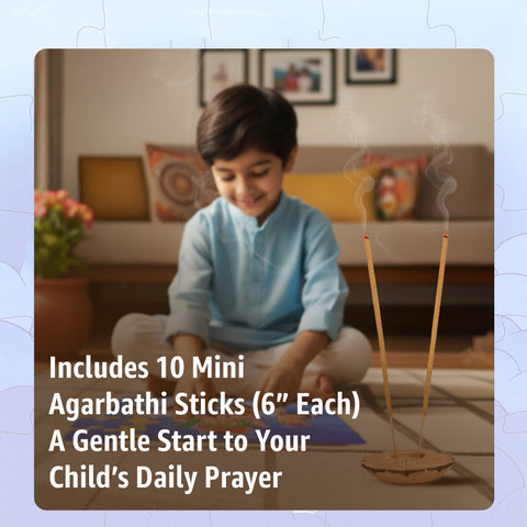 Kids Jigsaw Puzzle - Ganesha with Family | Fun, Focus & Devotion | Tiny Trunk Puzzle