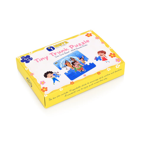 Kids Jigsaw Puzzle - Ganesha with Family | Fun, Focus & Devotion | Tiny Trunk Puzzle