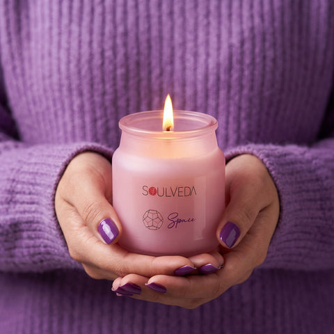 Space - White Musk Scented Yankee Jar Candle | 80g