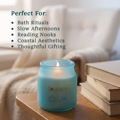 Soulveda Water Ocean Dream Scented Jar Candle 80 g